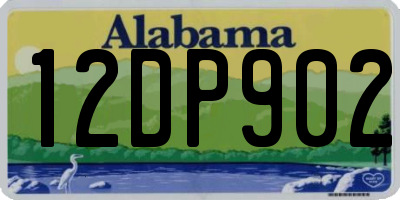 AL license plate 12DP902