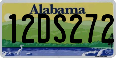 AL license plate 12DS272