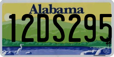 AL license plate 12DS295