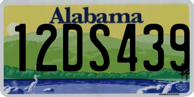 AL license plate 12DS439