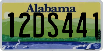 AL license plate 12DS441