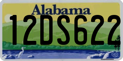 AL license plate 12DS622