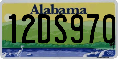 AL license plate 12DS970