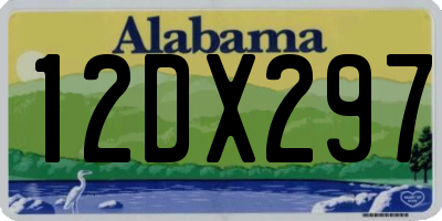AL license plate 12DX297