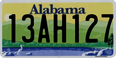 AL license plate 13AH127