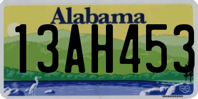 AL license plate 13AH453