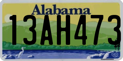AL license plate 13AH473