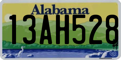 AL license plate 13AH528