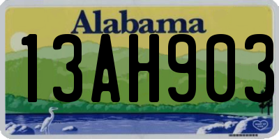 AL license plate 13AH903