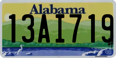 AL license plate 13AI719