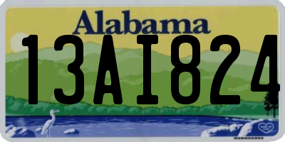 AL license plate 13AI824