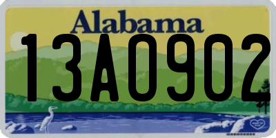 AL license plate 13AO902