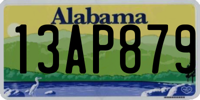 AL license plate 13AP879