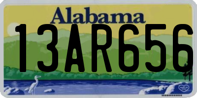 AL license plate 13AR656