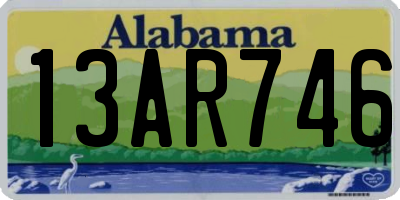 AL license plate 13AR746