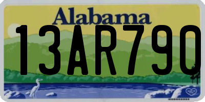 AL license plate 13AR790