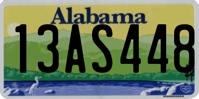 AL license plate 13AS448