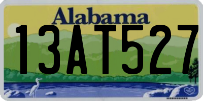 AL license plate 13AT527