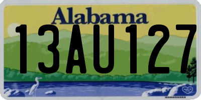 AL license plate 13AU127