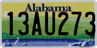 AL license plate 13AU273