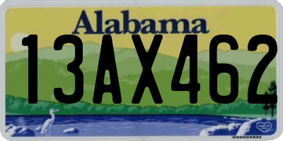 AL license plate 13AX462