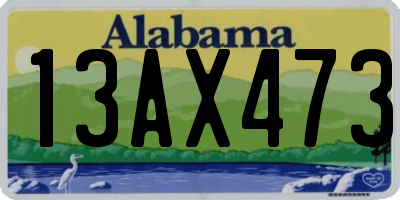 AL license plate 13AX473