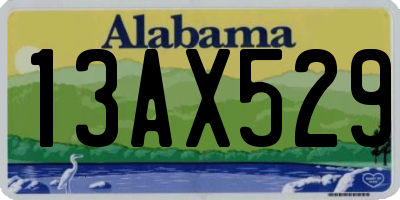 AL license plate 13AX529