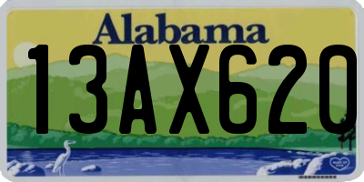 AL license plate 13AX620