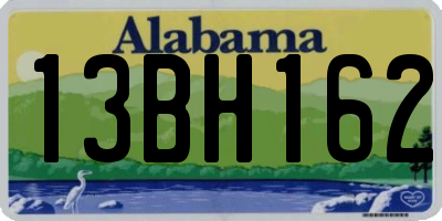 AL license plate 13BH162