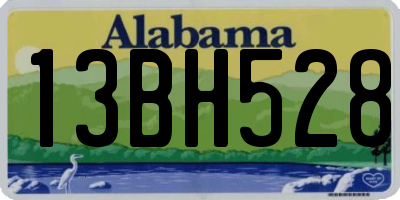 AL license plate 13BH528