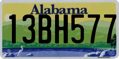 AL license plate 13BH577