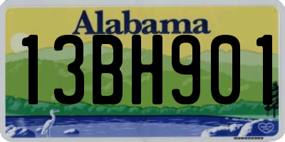 AL license plate 13BH901