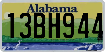 AL license plate 13BH944