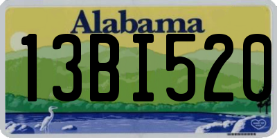AL license plate 13BI520
