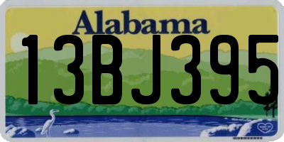 AL license plate 13BJ395
