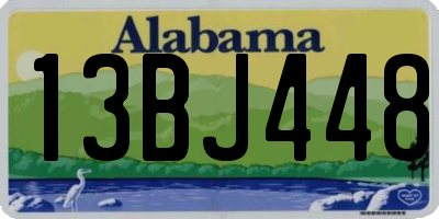 AL license plate 13BJ448