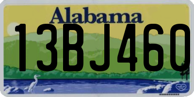 AL license plate 13BJ460