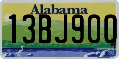AL license plate 13BJ900