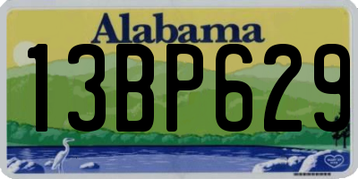 AL license plate 13BP629