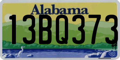 AL license plate 13BQ373