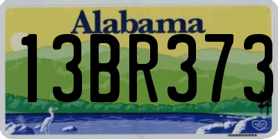 AL license plate 13BR373