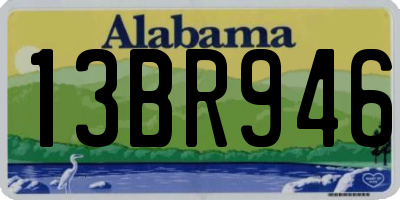 AL license plate 13BR946