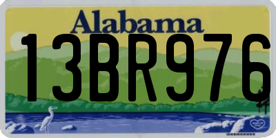 AL license plate 13BR976