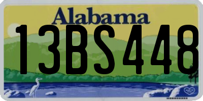 AL license plate 13BS448
