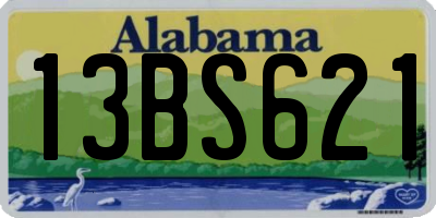 AL license plate 13BS621