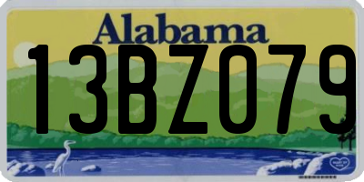 AL license plate 13BZ079