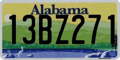 AL license plate 13BZ271