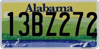 AL license plate 13BZ272