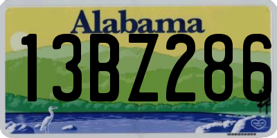AL license plate 13BZ286
