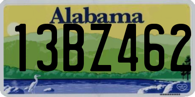 AL license plate 13BZ462